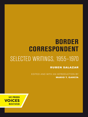cover image of Border Correspondent